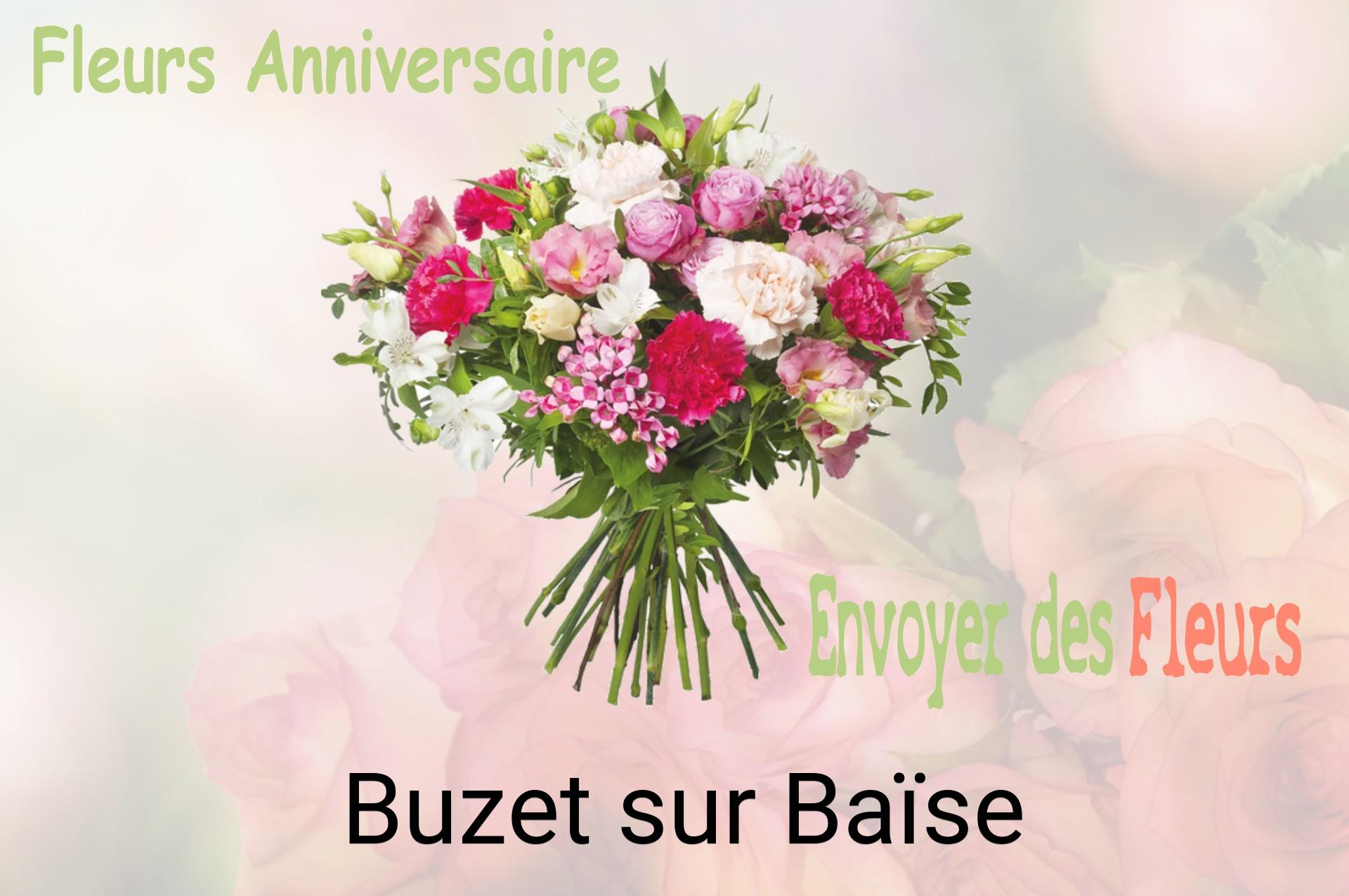 Bouquet de fleurs d’anniversaire livré à Buzet-sur-Baïse